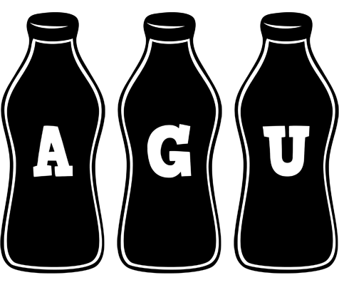 Agu bottle logo