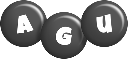 Agu candy-black logo