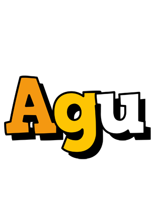 Agu cartoon logo