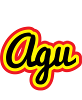 Agu flaming logo