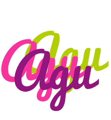 Agu flowers logo