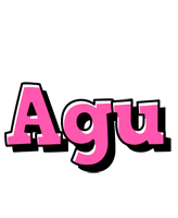 Agu girlish logo