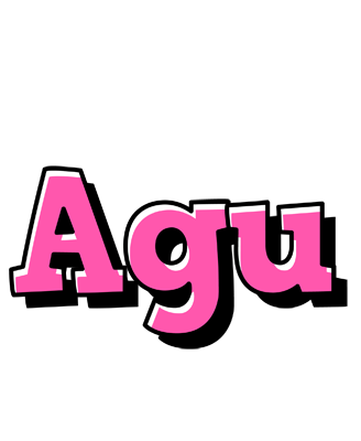 Agu girlish logo
