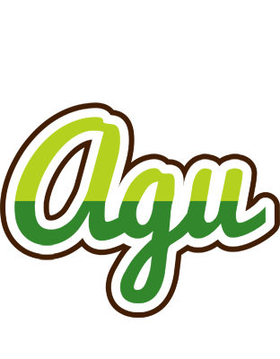Agu golfing logo