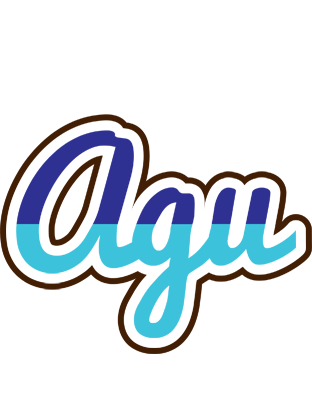 Agu raining logo