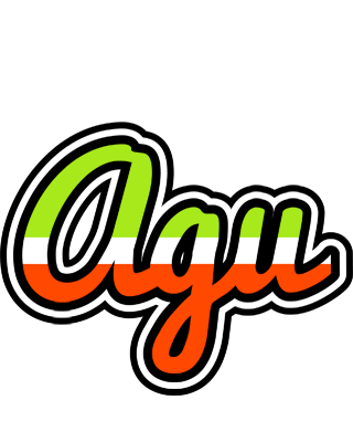 Agu superfun logo