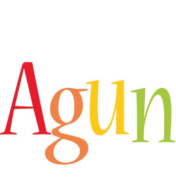 Agun birthday logo