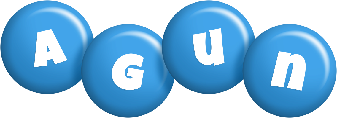 Agun candy-blue logo