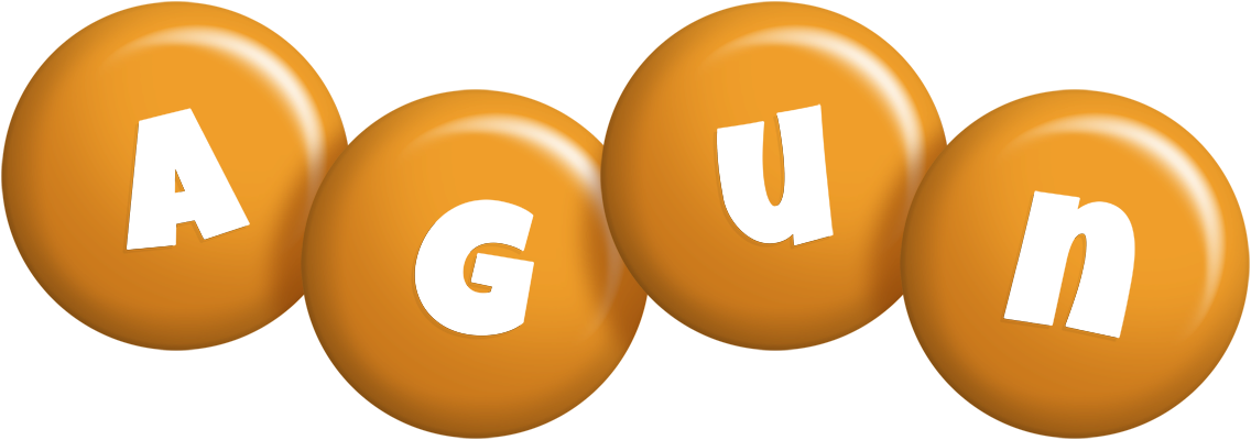 Agun candy-orange logo