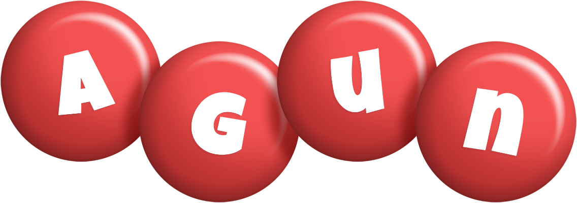 Agun candy-red logo