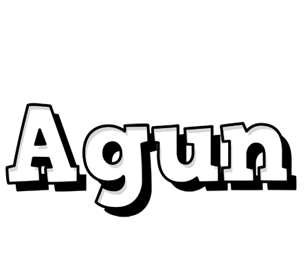 Agun snowing logo