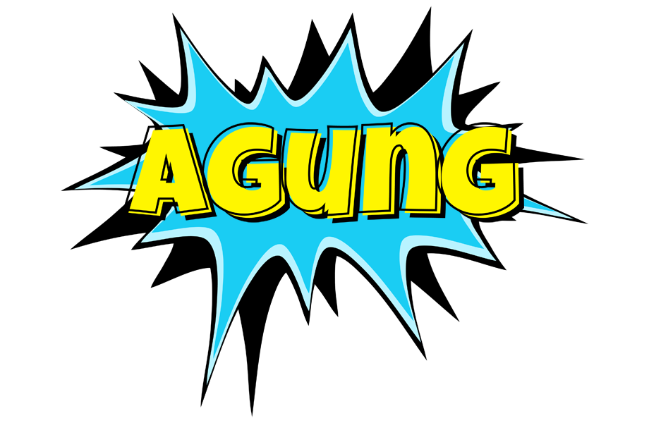 Agung amazing logo