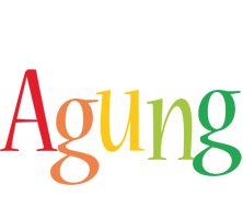 Agung birthday logo