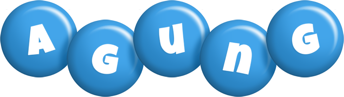Agung candy-blue logo