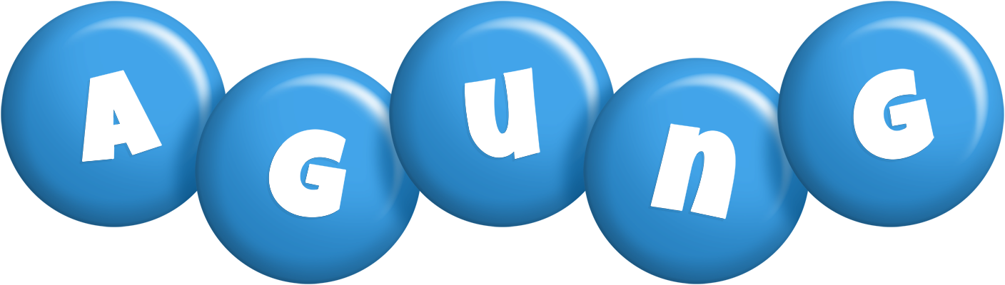 Agung candy-blue logo