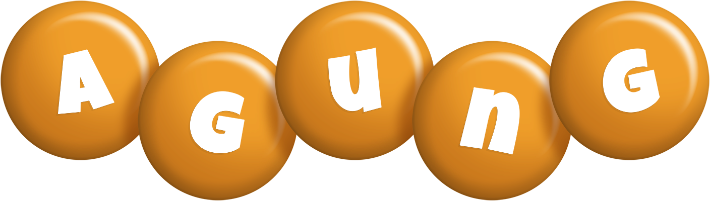 Agung candy-orange logo