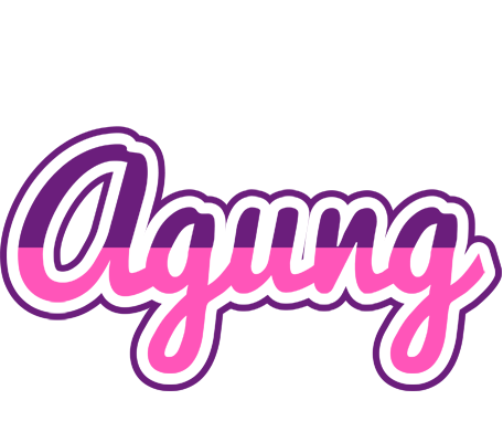 Agung cheerful logo