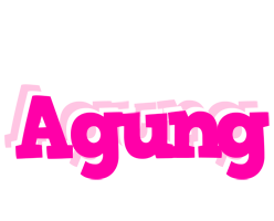 Agung dancing logo