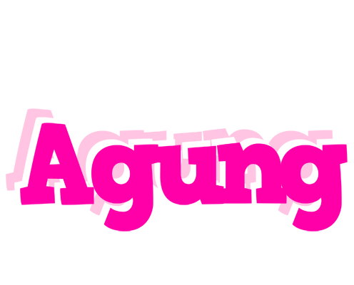 Agung dancing logo