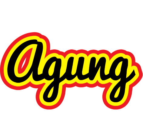 Agung flaming logo