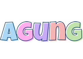 Agung Logo | Name Logo Generator - Candy, Pastel, Lager, Bowling Pin