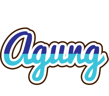 Agung raining logo