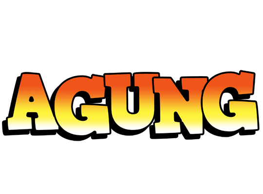 Agung sunset logo