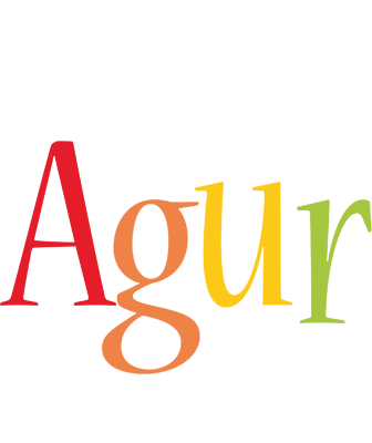 Agur birthday logo