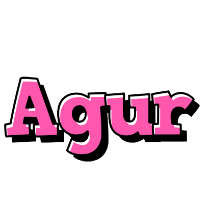 Agur girlish logo