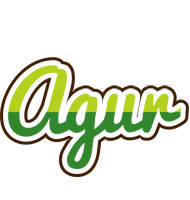 Agur golfing logo