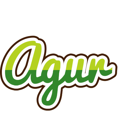Agur golfing logo