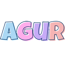 Agur pastel logo