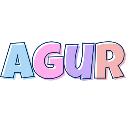 Agur pastel logo