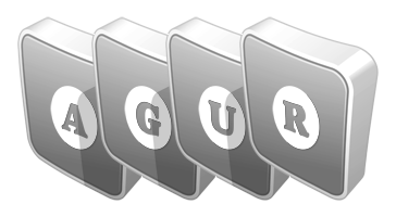 Agur silver logo