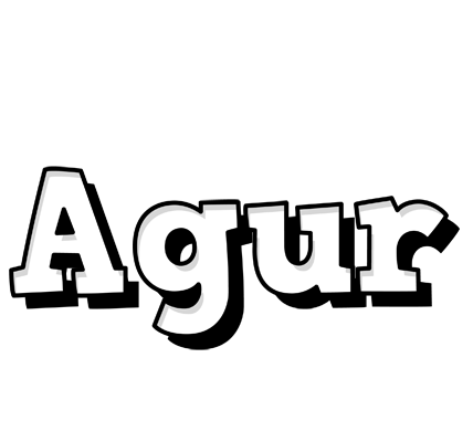Agur snowing logo