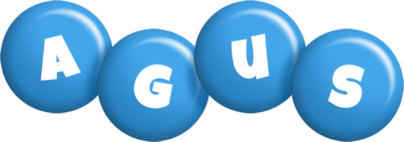 Agus candy-blue logo