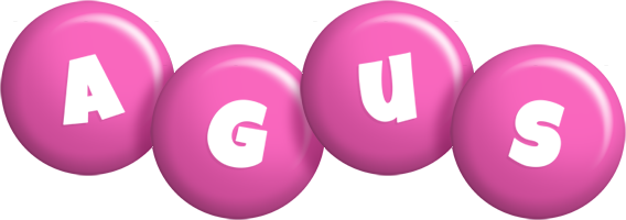 Agus candy-pink logo