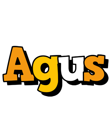 Agus cartoon logo