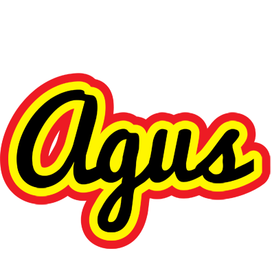 Agus flaming logo