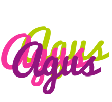Agus flowers logo