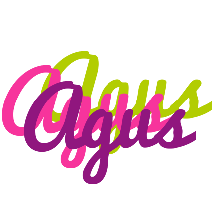 Agus flowers logo