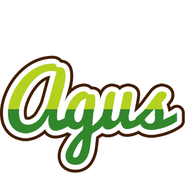 Agus golfing logo