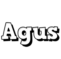 Agus snowing logo