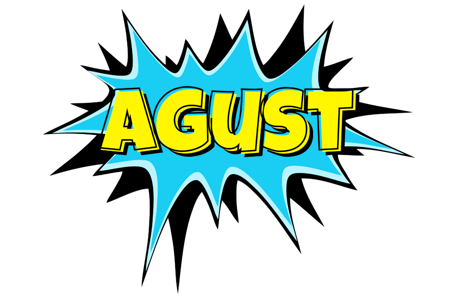 Agust amazing logo