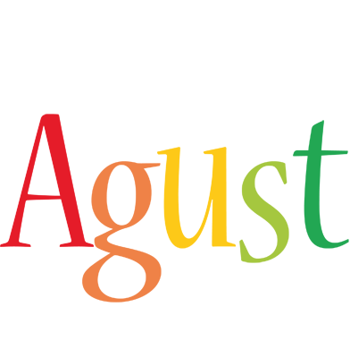 Agust birthday logo