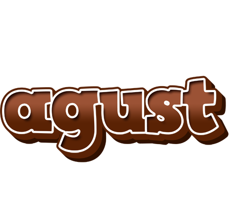 Agust brownie logo
