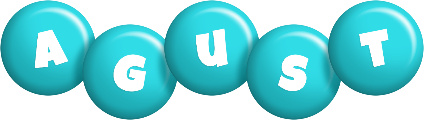 Agust candy-azur logo