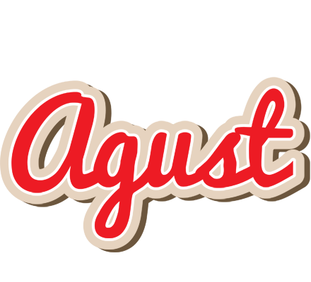 Agust chocolate logo