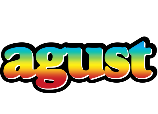 Agust color logo