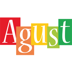 Agust colors logo